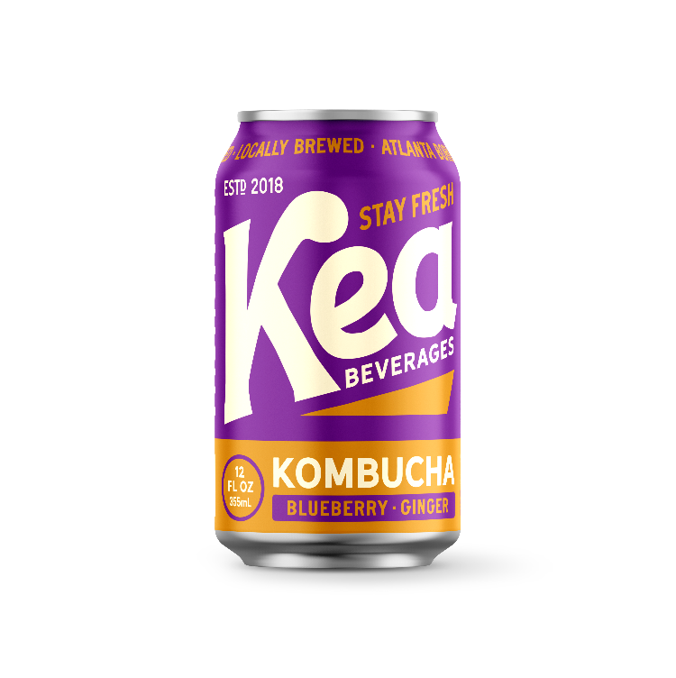 Blueberry Ginger Kombucha - 12 Pack