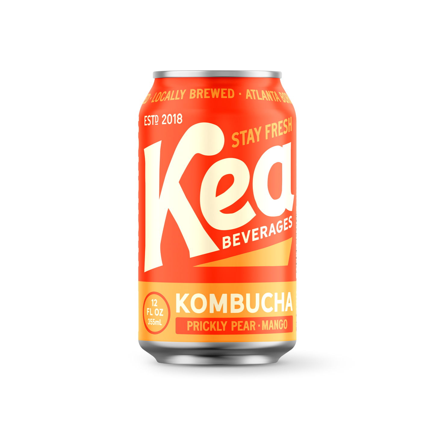 Prickly Pear & Mango Kombucha - 12 Pack